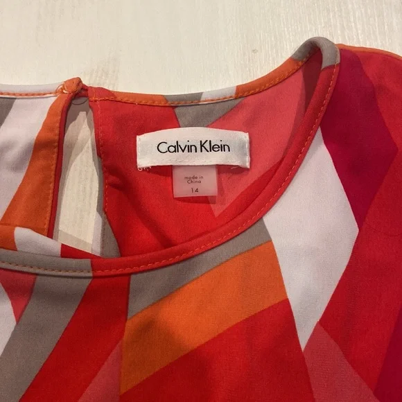 Calvin Klein Lightweight Summer Dress, NWT, Size 14 - Picture 4 of 6